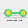 2 Pairs - Sunflower Toy Dumbbell Plastic Dumbbell - Gymnastics Props for Kids
